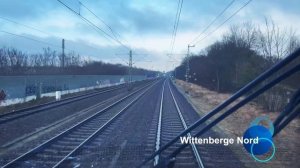 230 km/h! Berlin Hbf - Hamburg Hbf - vollständige Führerstandsmitfahrt