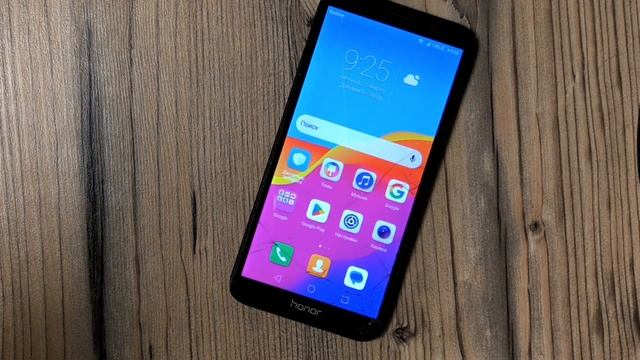 Incoming call on Huawei Honor 7a phone