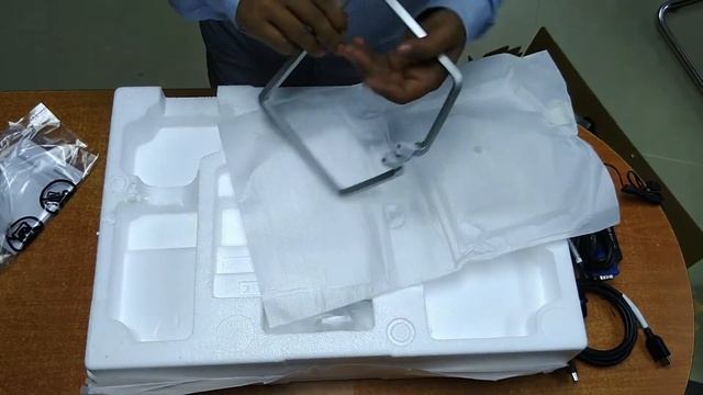 UNBOXING HP 22fw monitor