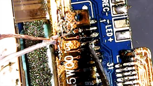 Восстановление шлейфов, дорожек плат (перемычки) смотреть онлайн