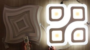 Настройка пультов светодиодных люстр серии Geometria от Estares