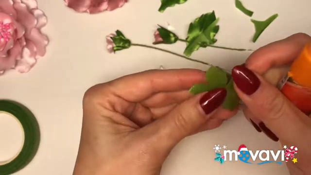 ободок с цветами из лент🌺. Ribbon flowers 🌺. פרחי סרט סאטן🌺. Flores de la cinta смотреть онлайн