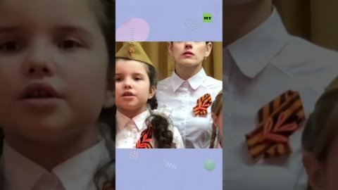 Детский хор «Забавушка» снял видеооткрытку к 9 Мая