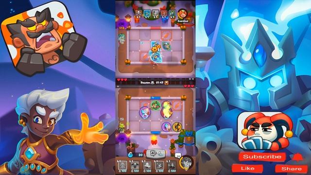 Культист || Обзор || RUSH ROYALE || Best Deck смотреть онлайн