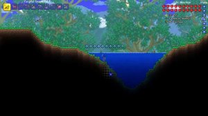 Terraria, Slimes sometimes in some cases enter the blocks