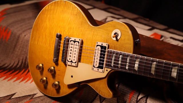 1959 Gibson Les Paul "Lemon Drop" Burst смотреть онлайн