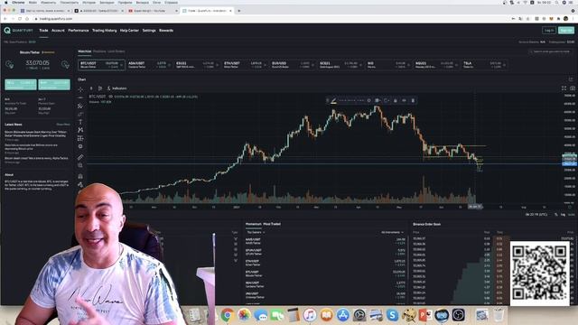 БИТКОИН ЛОНГ!! QUANTFURY. Обзор по ТОП альтам смотреть онлайн