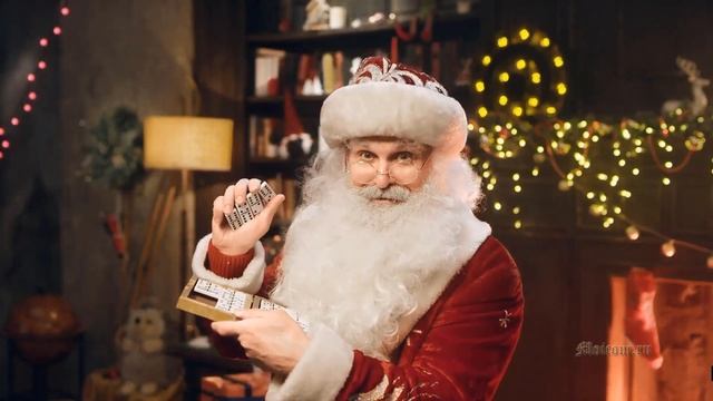 Бесплатное видео поздравление от Деда Мороза для мальчика Ярослава 13 лет, любит играть в игры смотреть онлайн