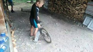 Как сделать самодельный мопед.