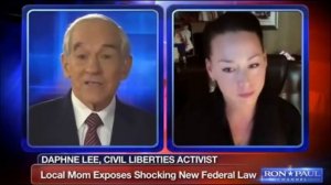 Ron Paul Interviews PANDA's Daphne "Just a Mom" Lee