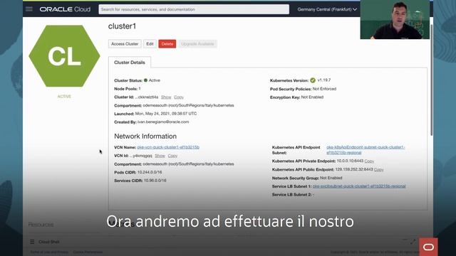 Come creare un cluster Kubernetes con Oracle Cloud Infrastructure смотреть онлайн