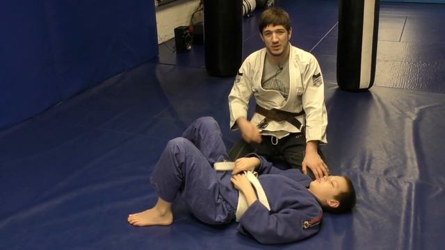 БЖЖ: американа с помощью кимоно/BJJ: Americana With The Use Of Kimono