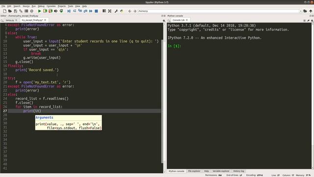 File reading and writing - Python project for beginners (24)