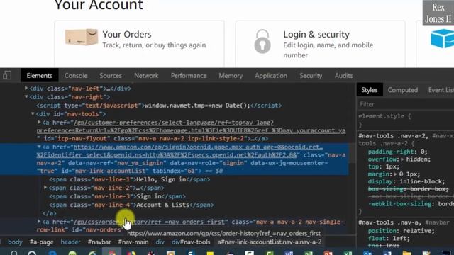 ✔ Mouse Hover WebElements via Selenium Actions Class | (Video 64)