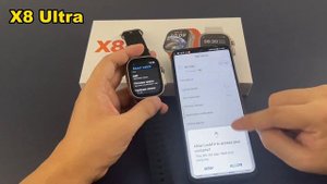 X8 Ultra SIM Card Smart Watch