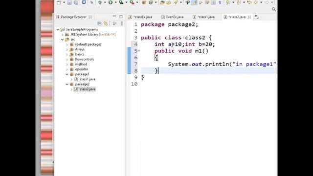 Packages in JAVA with Example | Java Package Statement |  Java Tutorials For Beginners