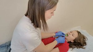 Насадка Указатель - логопедический массаж  с помощью вибромассажера TalkTools Sensi