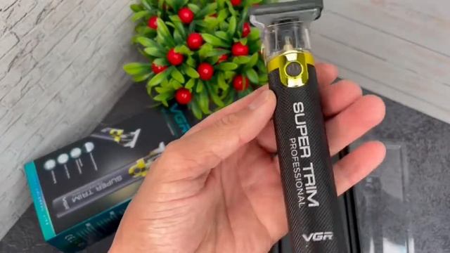 триммер для стрижки волос VGR v 082 смотреть онлайн