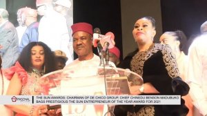 THE SUN AWARDS: CHAIRMAN OF DE CHICO GROUP, CHIEF BENSON MADUBUKO BAGS PRESTIGIOUS THE SUN AWARD