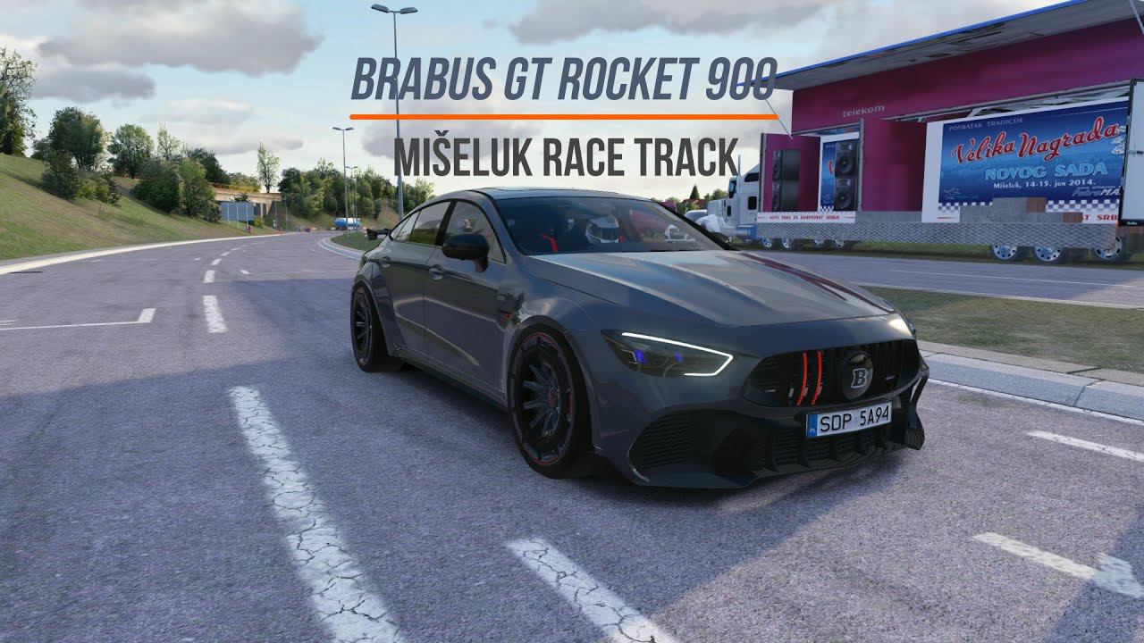 Brabus GT Rocket 900 - Mišeluk Race Track | Assetto Corsa.