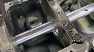 Ремонт постели коленвала блока двигателя 3.8л бензин 6G75 от Mitsubishi
