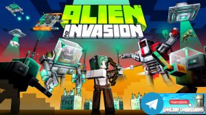 Minecraft Bedrock  Add-On "Alien Invasion"