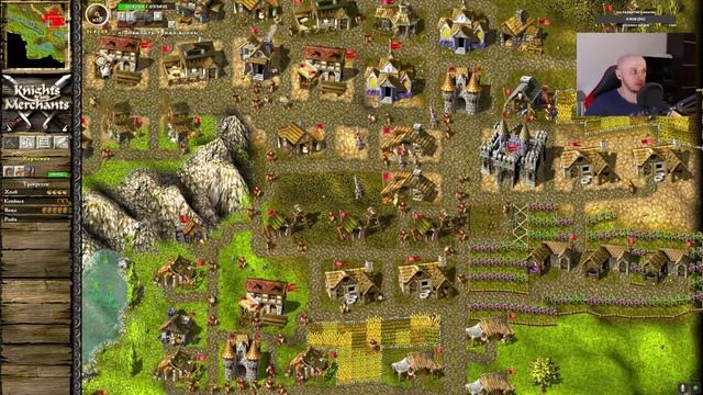 Knights and Merchants / KaM Remake - Кампания Вторая корона - Миссия 7 (стрим) смотреть онлайн