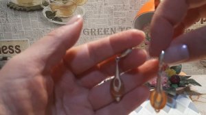 Моя коллекция украшений с янтарем