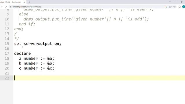 PL/SQL