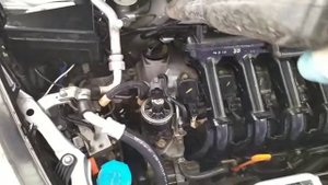 мойка двигателя Honda Fit