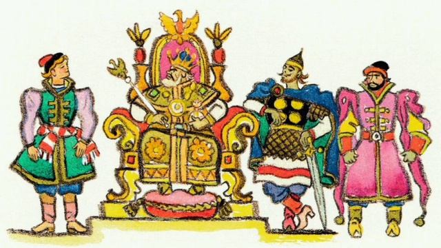 СКАЗКА НА НОЧЬ "ИВАН ЦАРЕВИЧ И СЕРЫЙ ВОЛК" смотреть онлайн