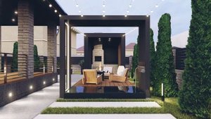 Ландшафтный дизайн 1 сотки