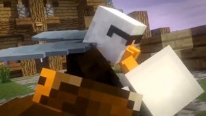 Небесная Битва: 1 часть ( Майнкрафт мультик ) Угар эпик нубик анимация!