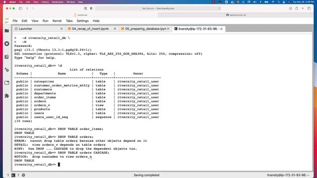 Mastering Python - Database Programming - Batch Operations - 05 Preparing Database