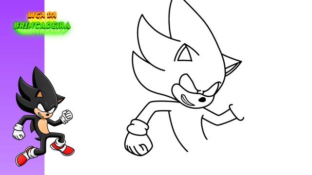 Como DESENHAR DARK SONIC do Filme - Cómo DIBUJAR a DARK SONIC de La Película - DRAWING DARK SONIC 2 смотреть онлайн