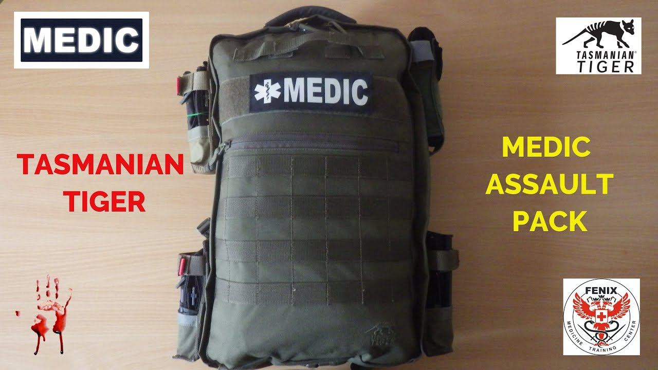 TASMANIAN TIGER MEDIC ASSAULT PACK- МЕДИЦИНСКИЙ РЮКЗАК
