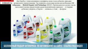 Об Антифризах Тосоле и Охлаждающих жидкостях