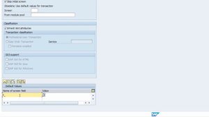 SAP Query - Create a Transaction Code for an SAP Query