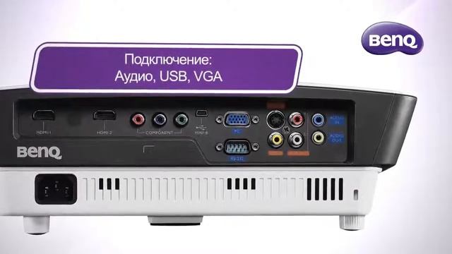Промо-видео. Домашний короткофокусный проектор BenQ W770ST