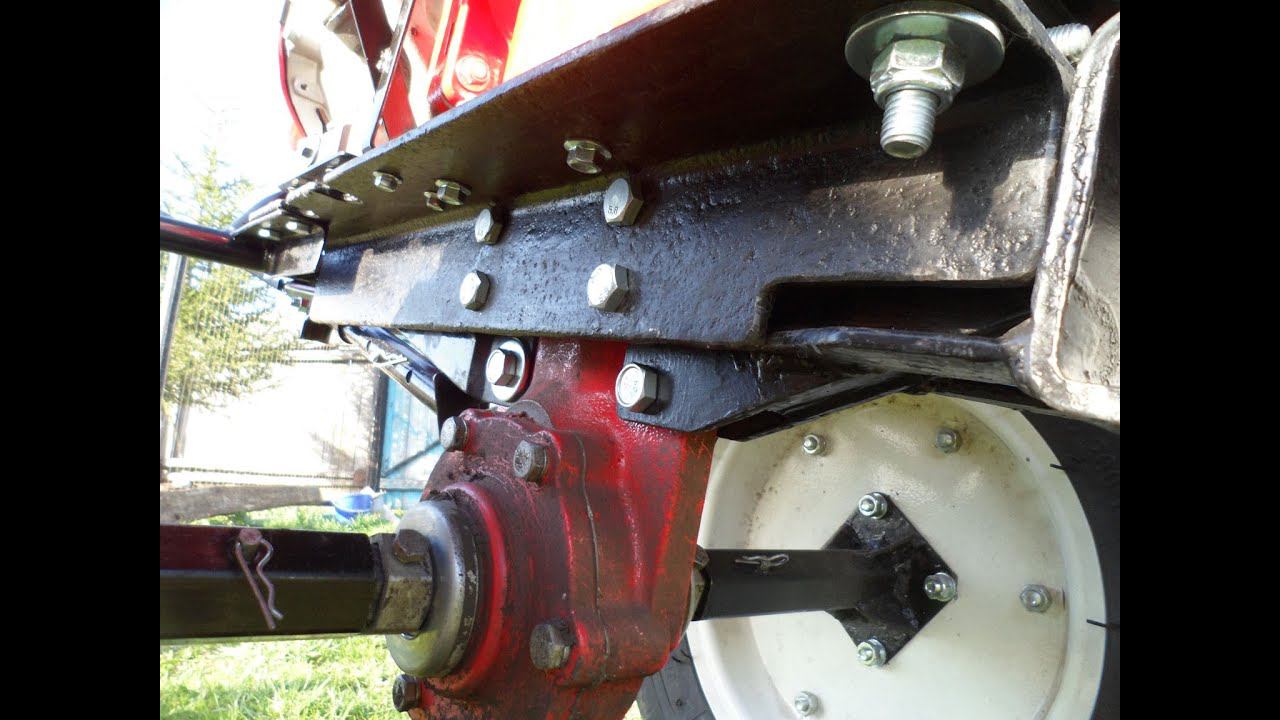 Самодельная рама для мотоблока Брайт 135 смотреть онлайн