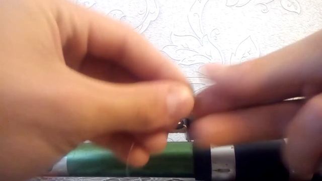 Простейшая оснастка болонской удочки.