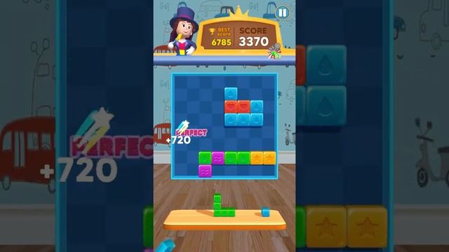 Block Puzzle Jewel Classic Gem - Intro 2 #short