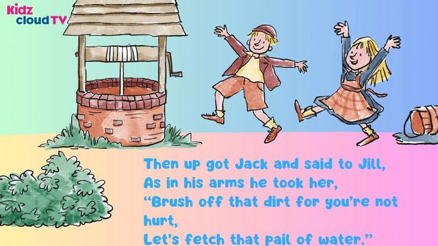 Jack and Jill | Kidz Cloud TV Nursery Rhymes & Kids Songs