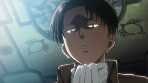 Мой любимый момент Капрал Леви избивает Эрена