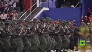 عرض عسكري بمناسبة عيد الاستقلال الفنزويلي