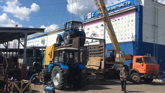 Отгрузка клиенту Беларус-1221.2 смотреть онлайн