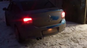 Логан 2 выхлоп 51 труба, банка от цивика