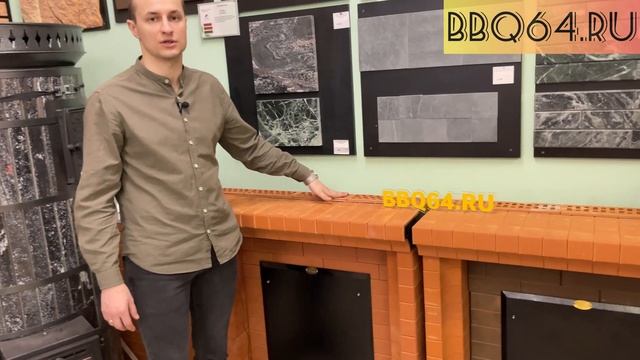 Универсальный портал банной печи из кирпича. Подходит для металлических и кирпичных печей