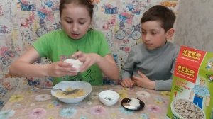 Овсяный кекс с бананом в микроволновке за 3 минуты