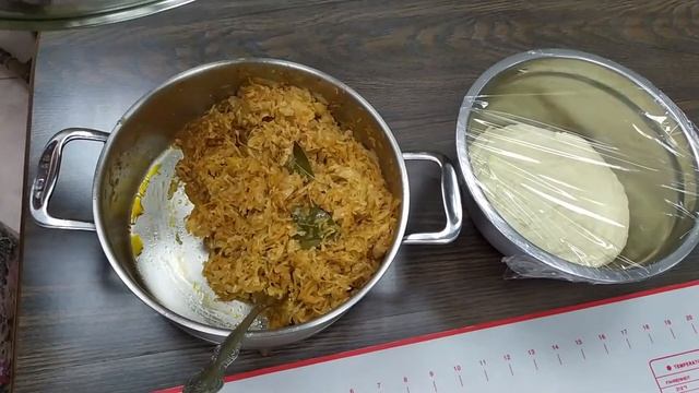 Жареные пирожки с капустой/ Pies with cabbage